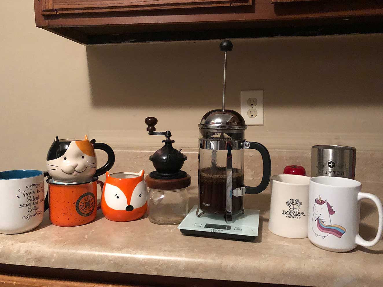 Cenitoria coffee setup