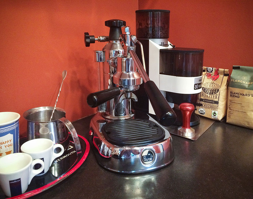 Keith coffee setup
