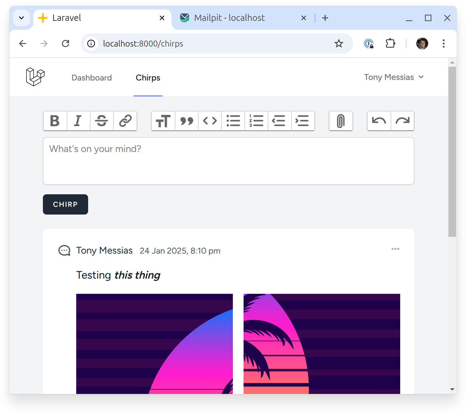 Initial App